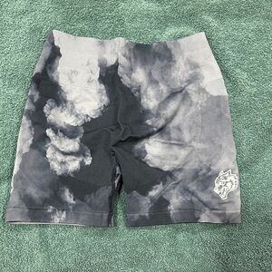 Darc Sport Black and Gray Athletic Shorts